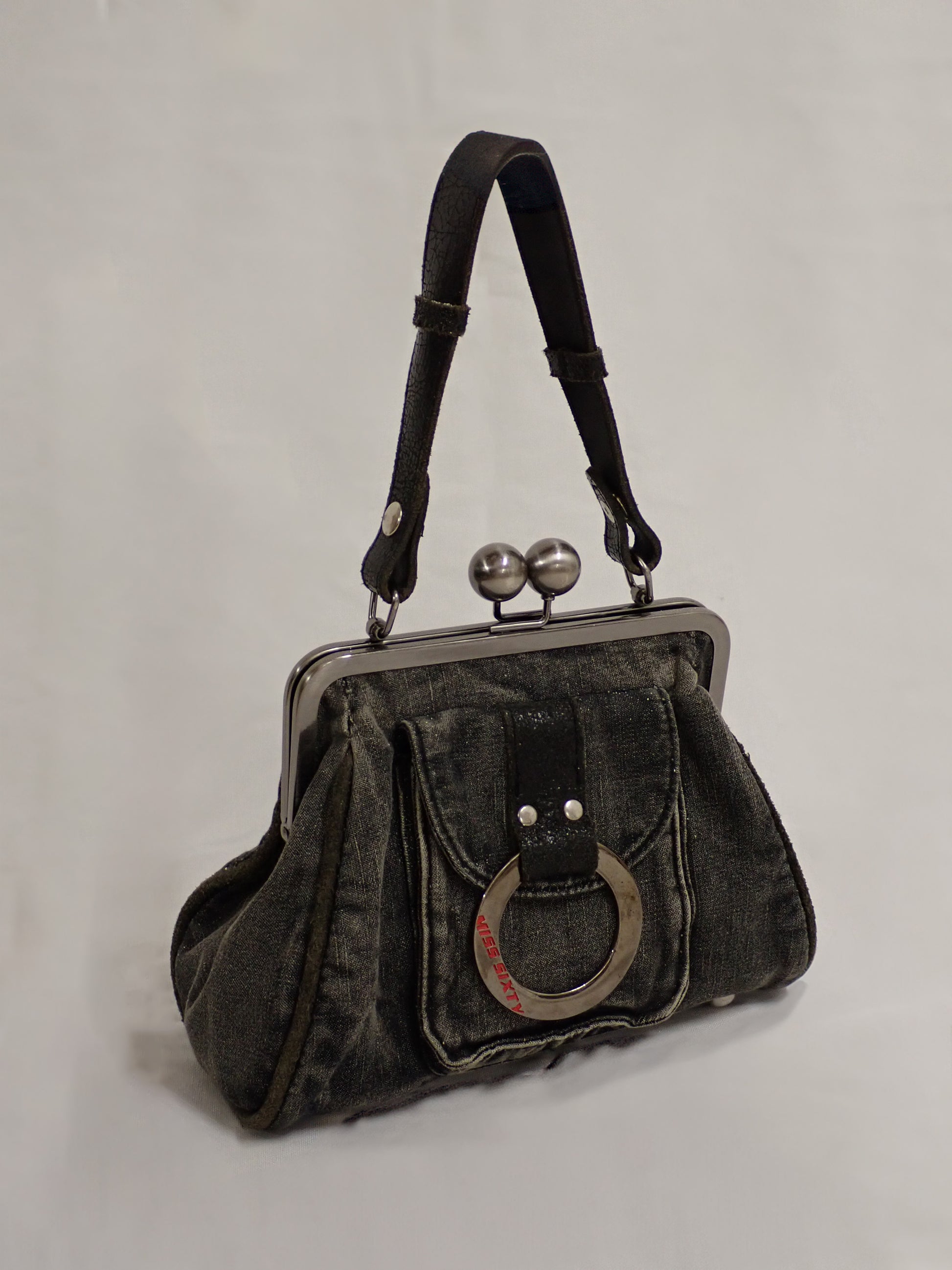 Miss Sixty denim clutch