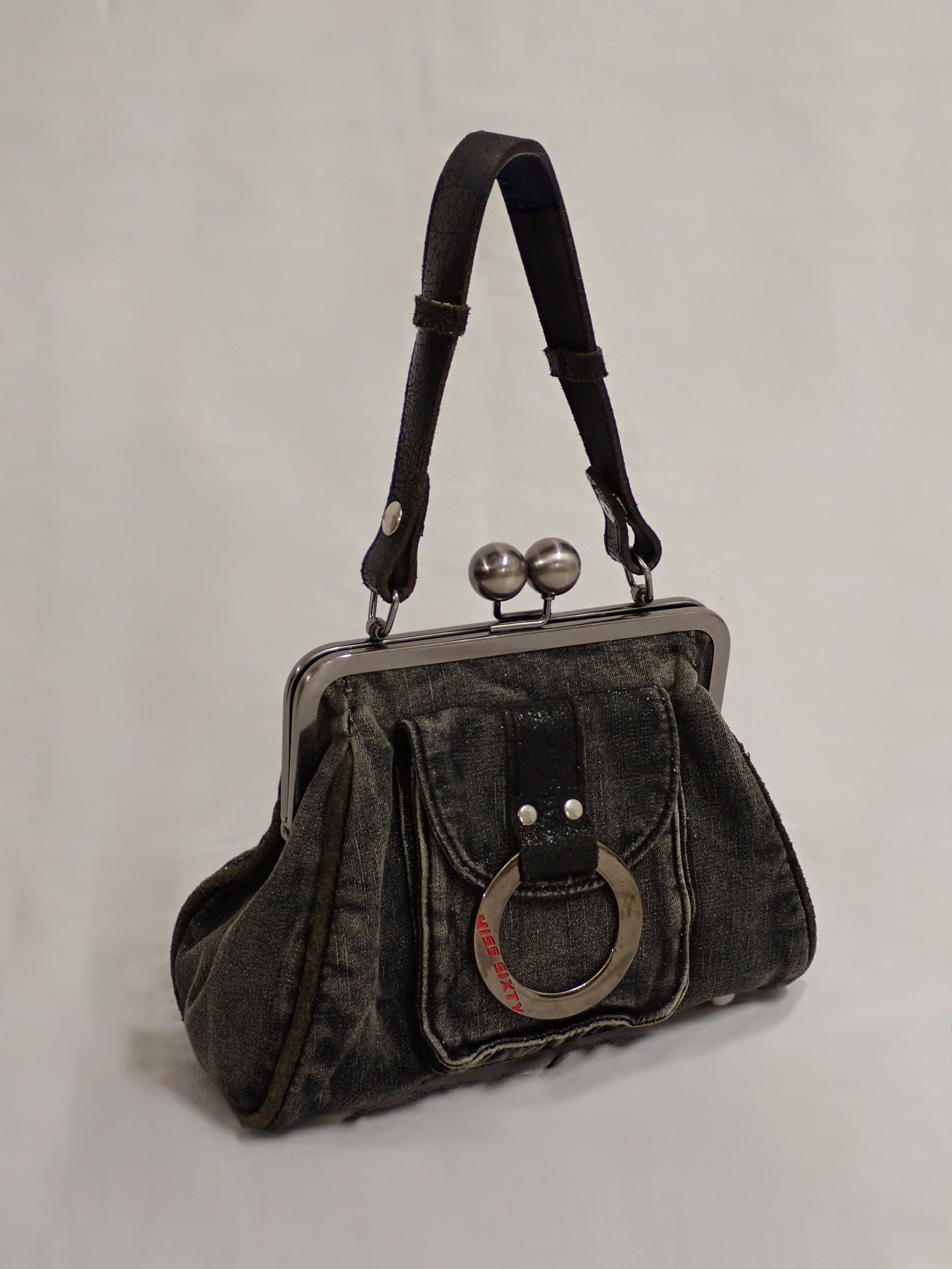 Miss Sixty denim clutch