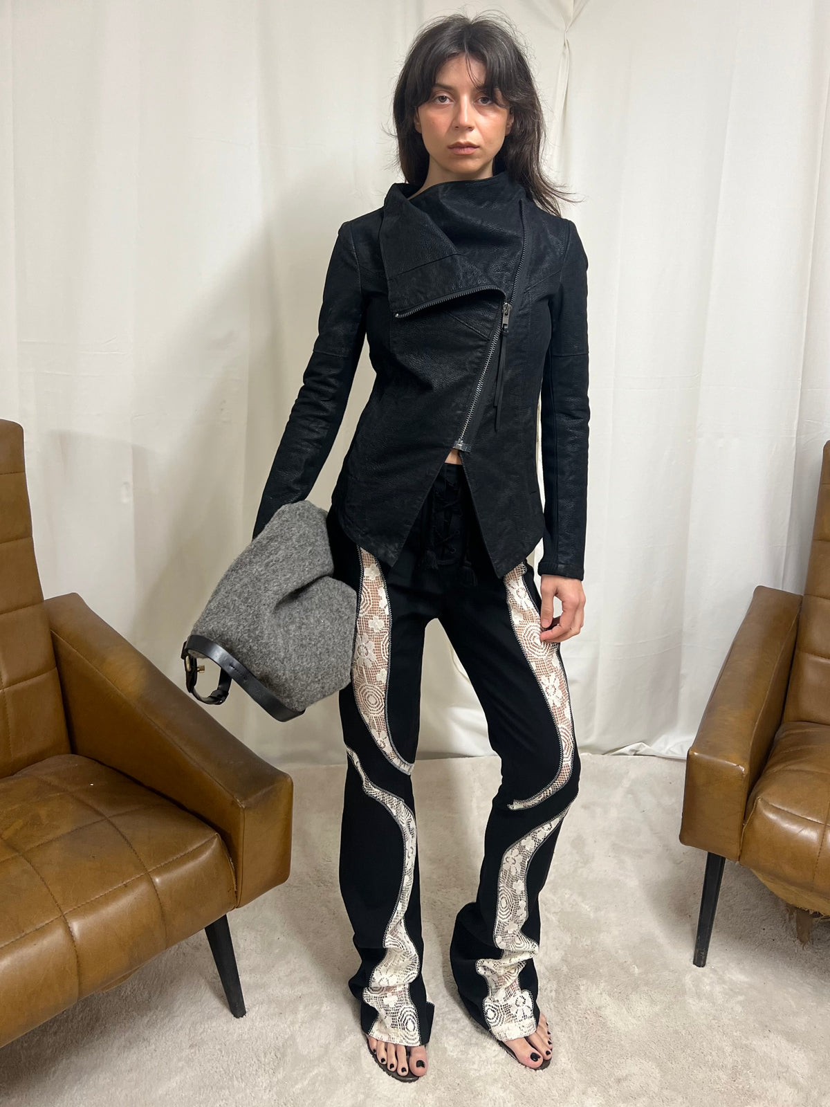 Kiko Kostadinov lace pants