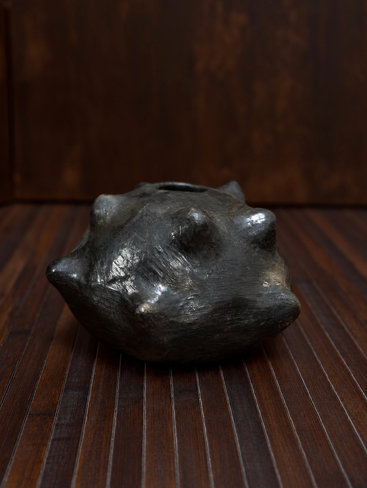Sejnane Pottery Black Vessel