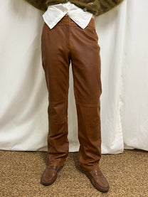 Leather trousers