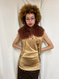 Trompe-l&#39;œil golden top