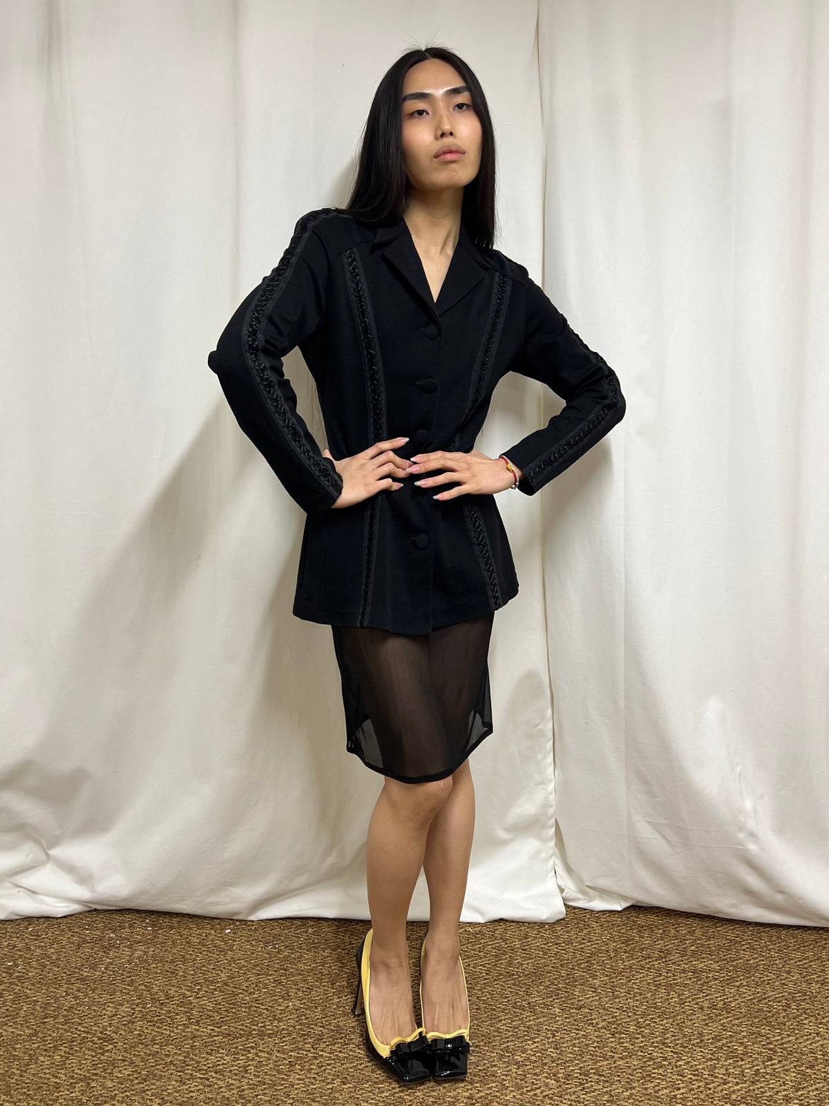 Corset blazer