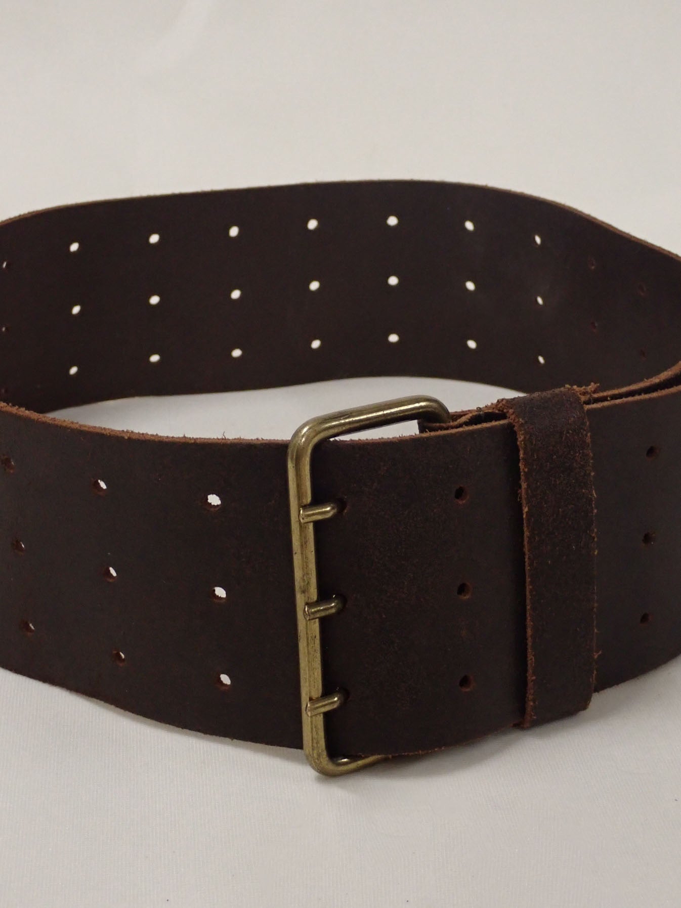 Leather belt