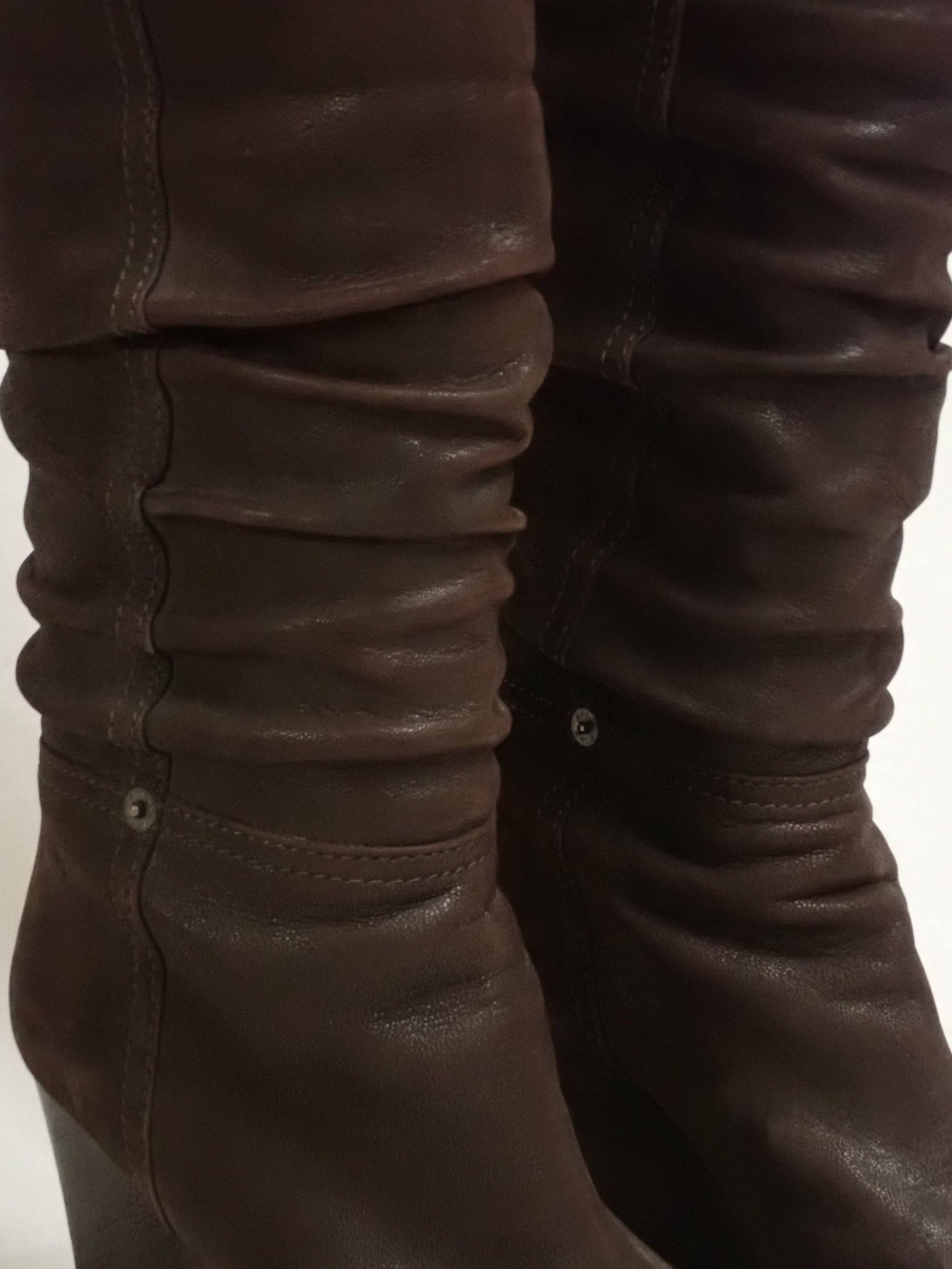 Prada knee-high boots