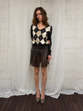 Fringed belt