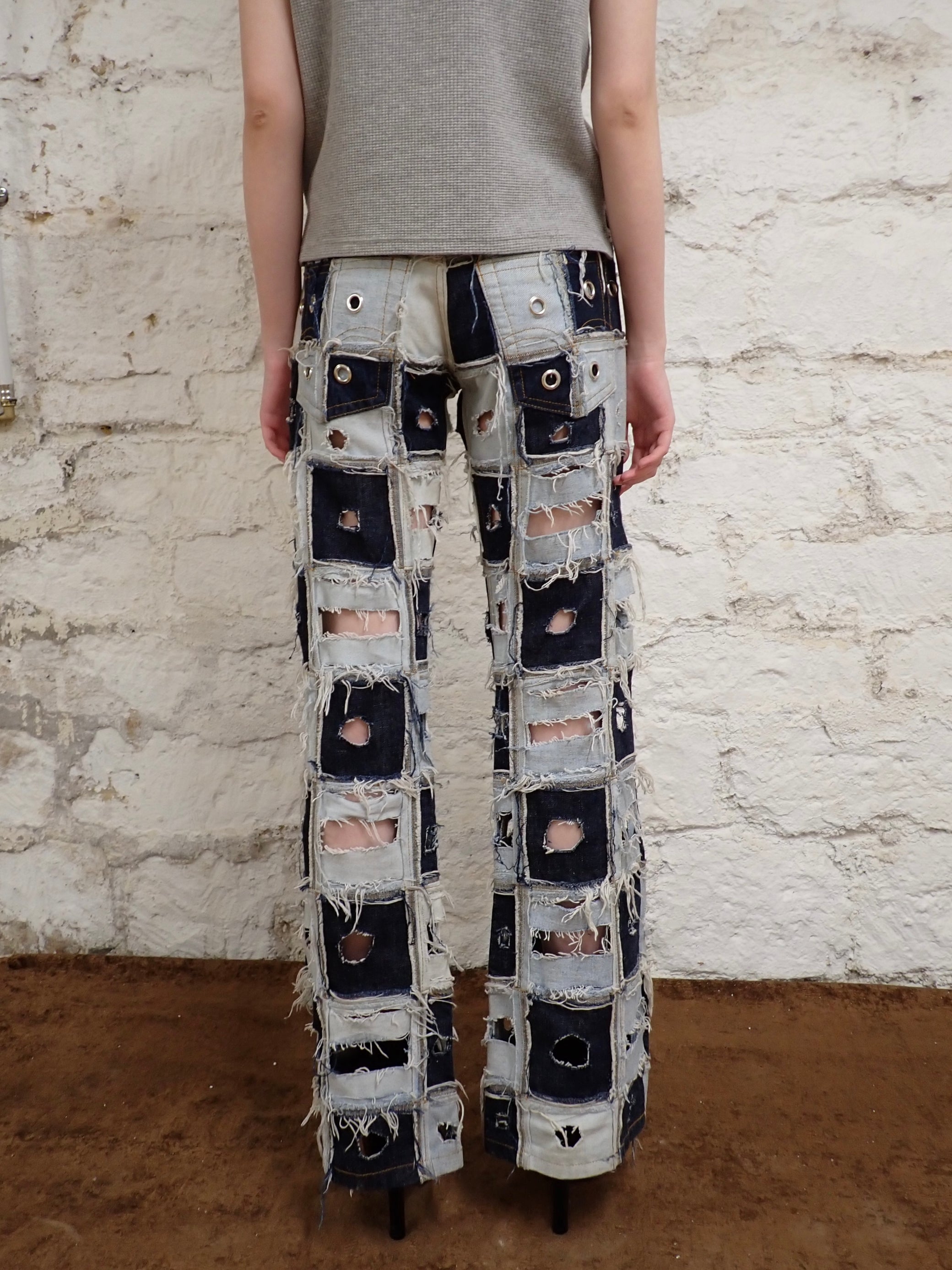Deconstructed denim
