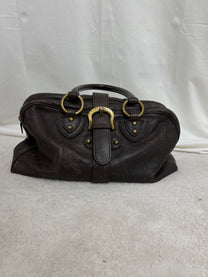 Maxi leather bag