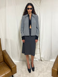 Midi pencil skirt