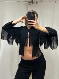 Fringed bolero