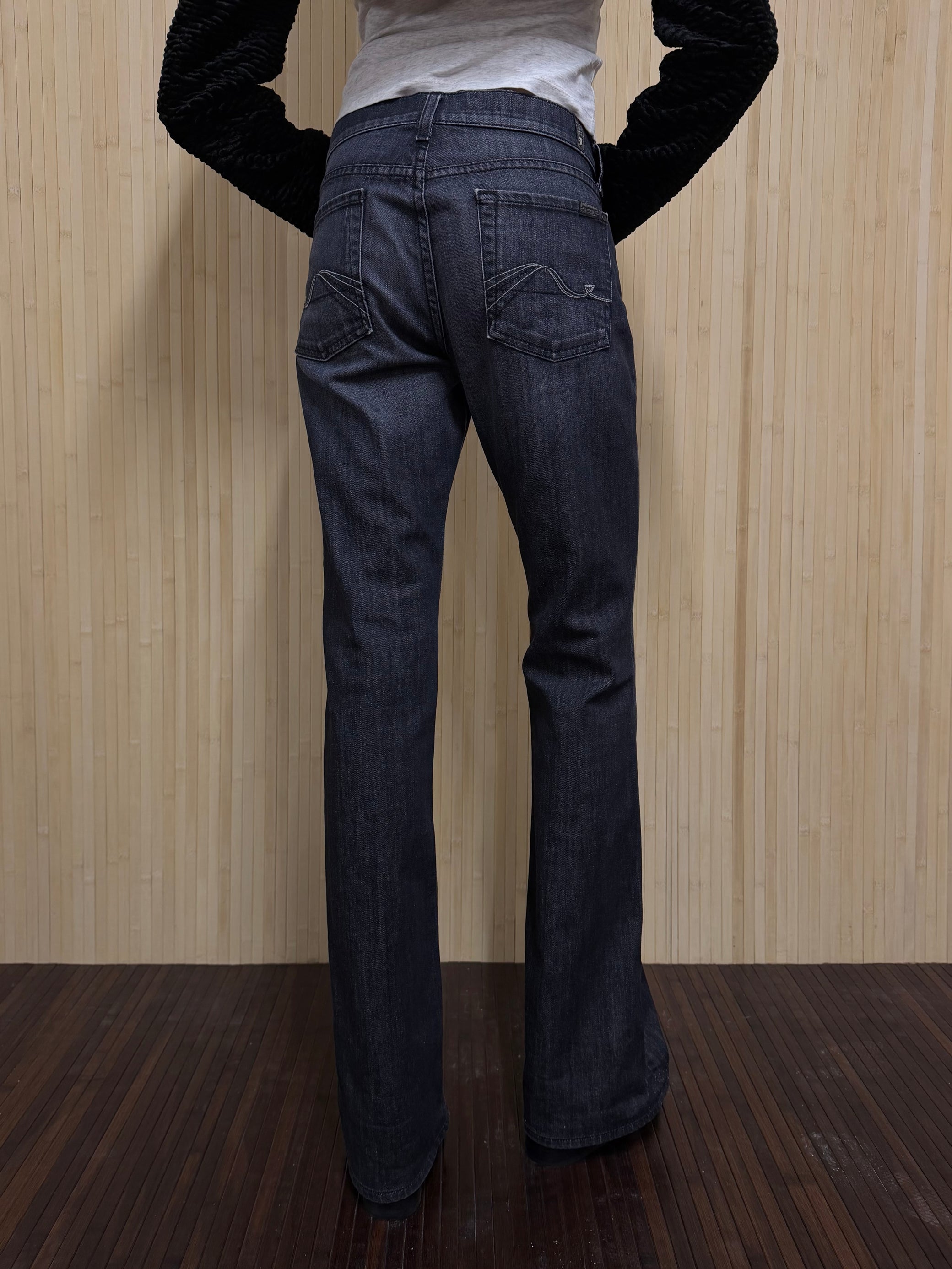 Straight leg jeans