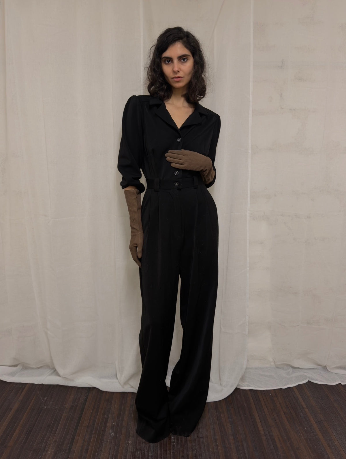 Black jumpsuit