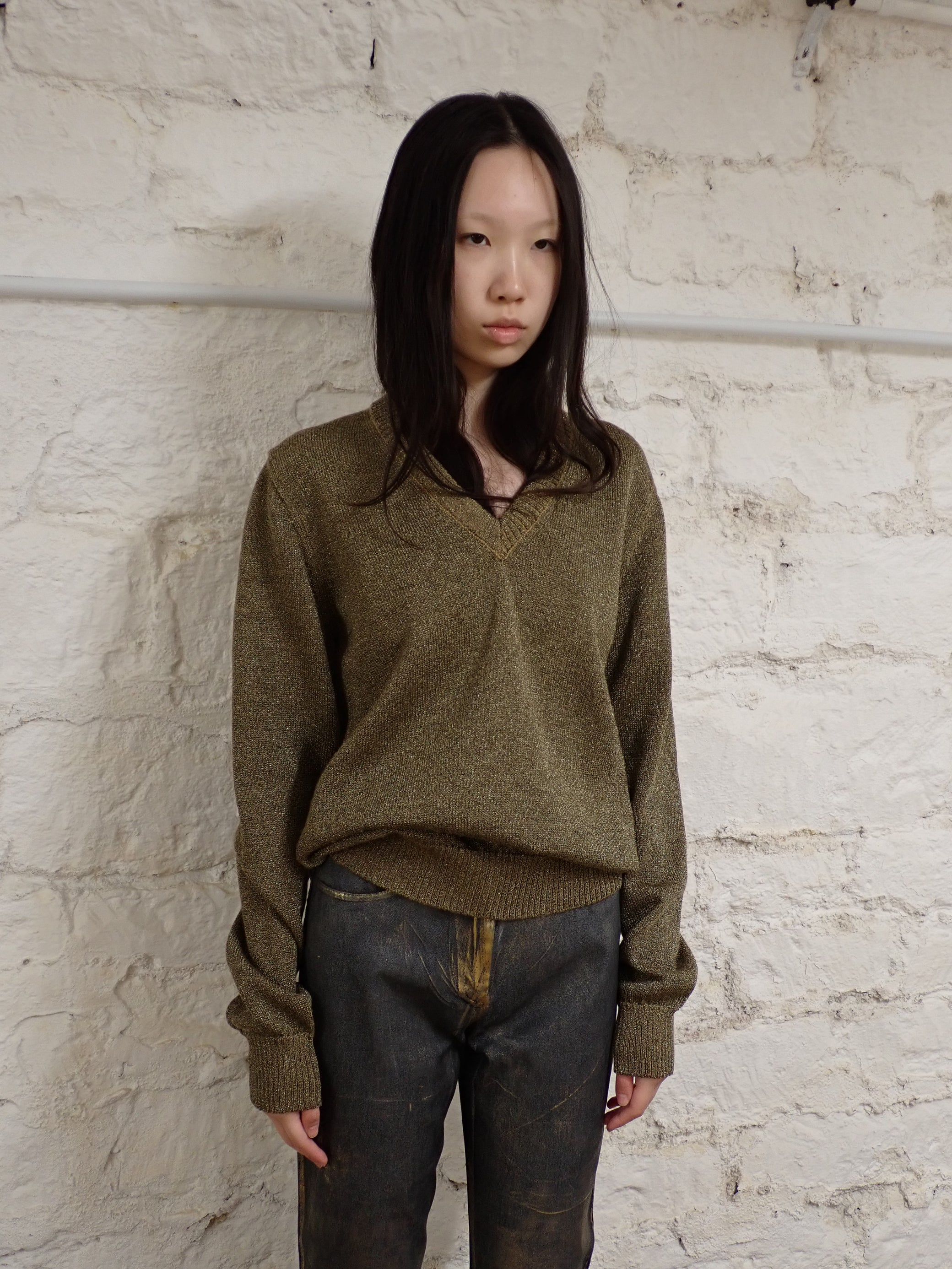 Dolce &amp; Gabbana golden pull