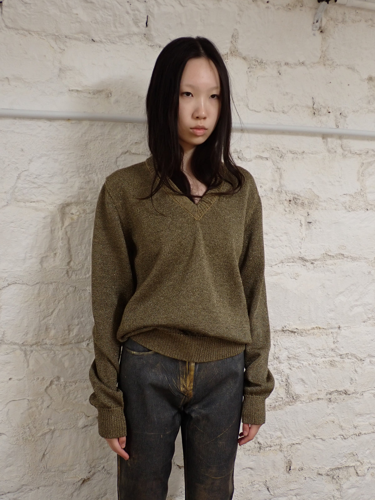 Dolce & Gabbana golden pull