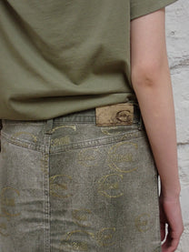 Just Cavalli denim skirt