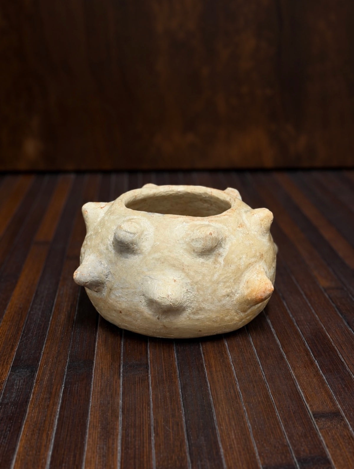Sejnane Pottery Ivory Vessel