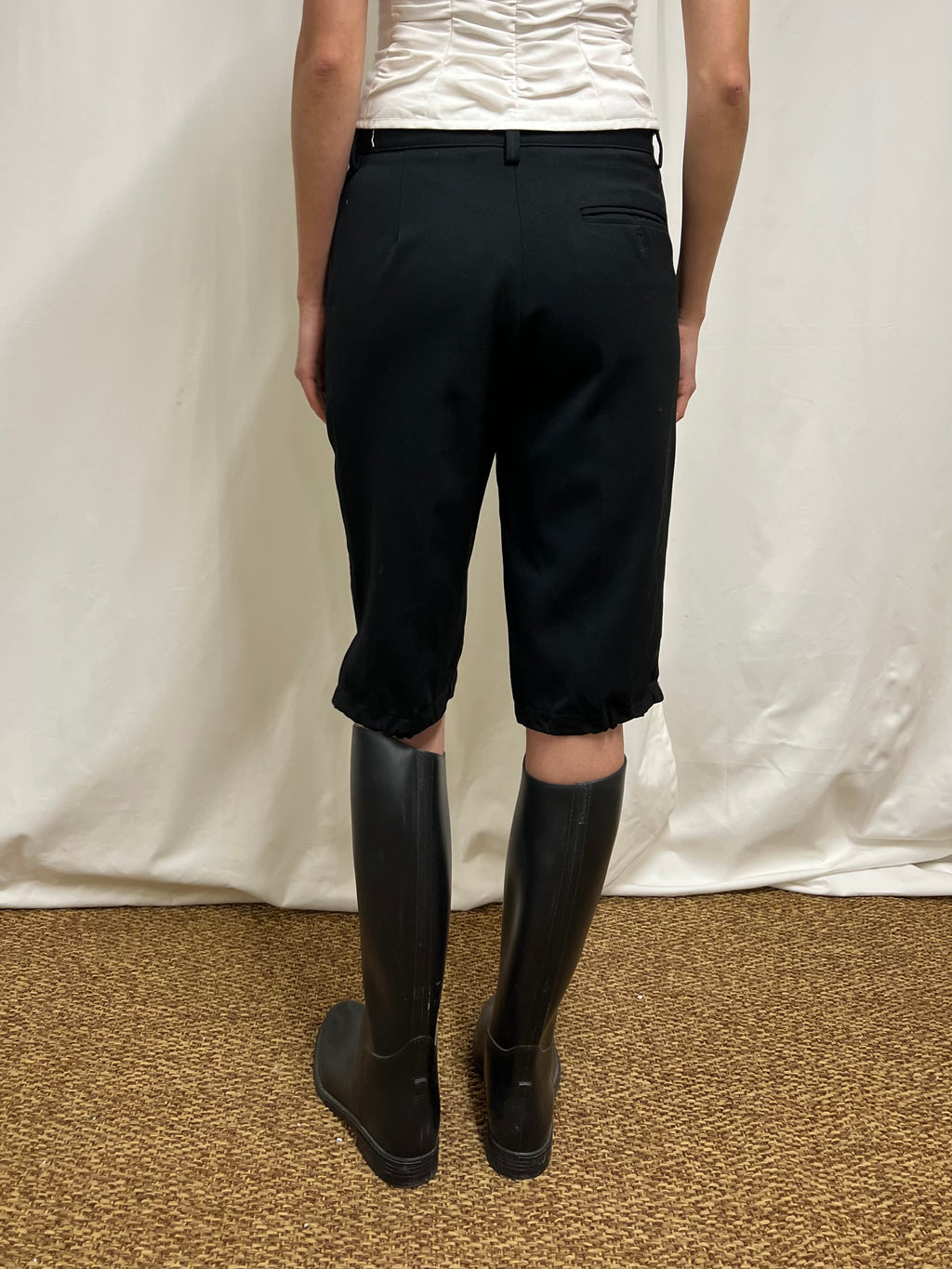 Buttoned bermuda