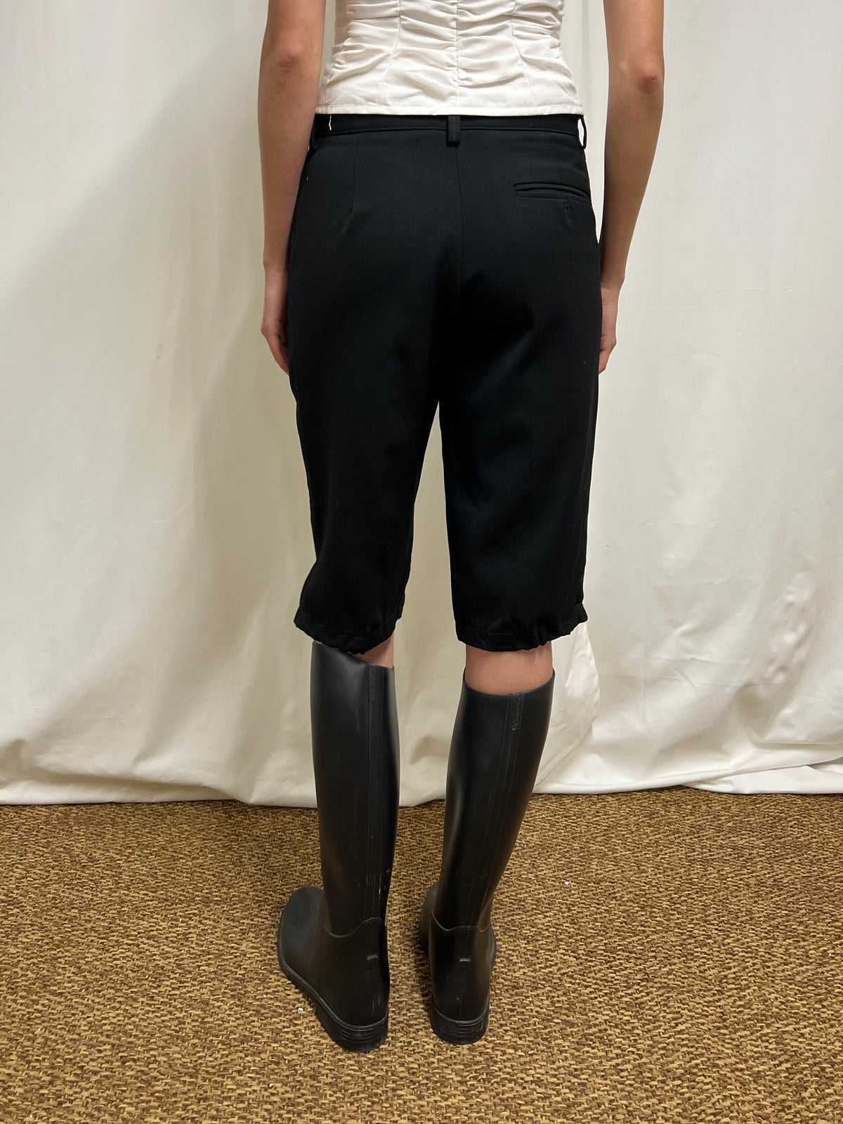 Buttoned bermuda