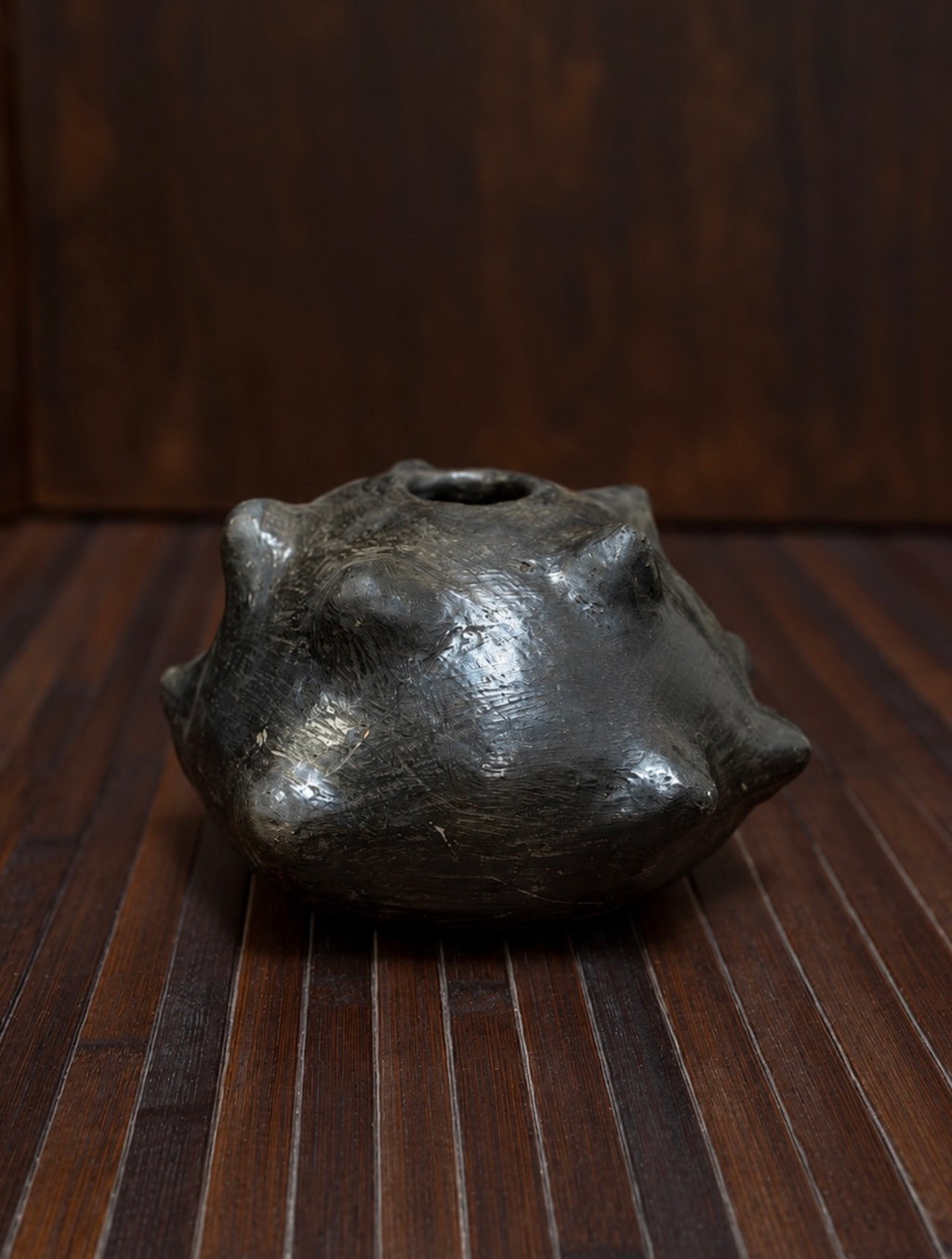 Sejnane Pottery Black Vessel