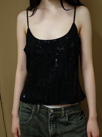 Sequin top
