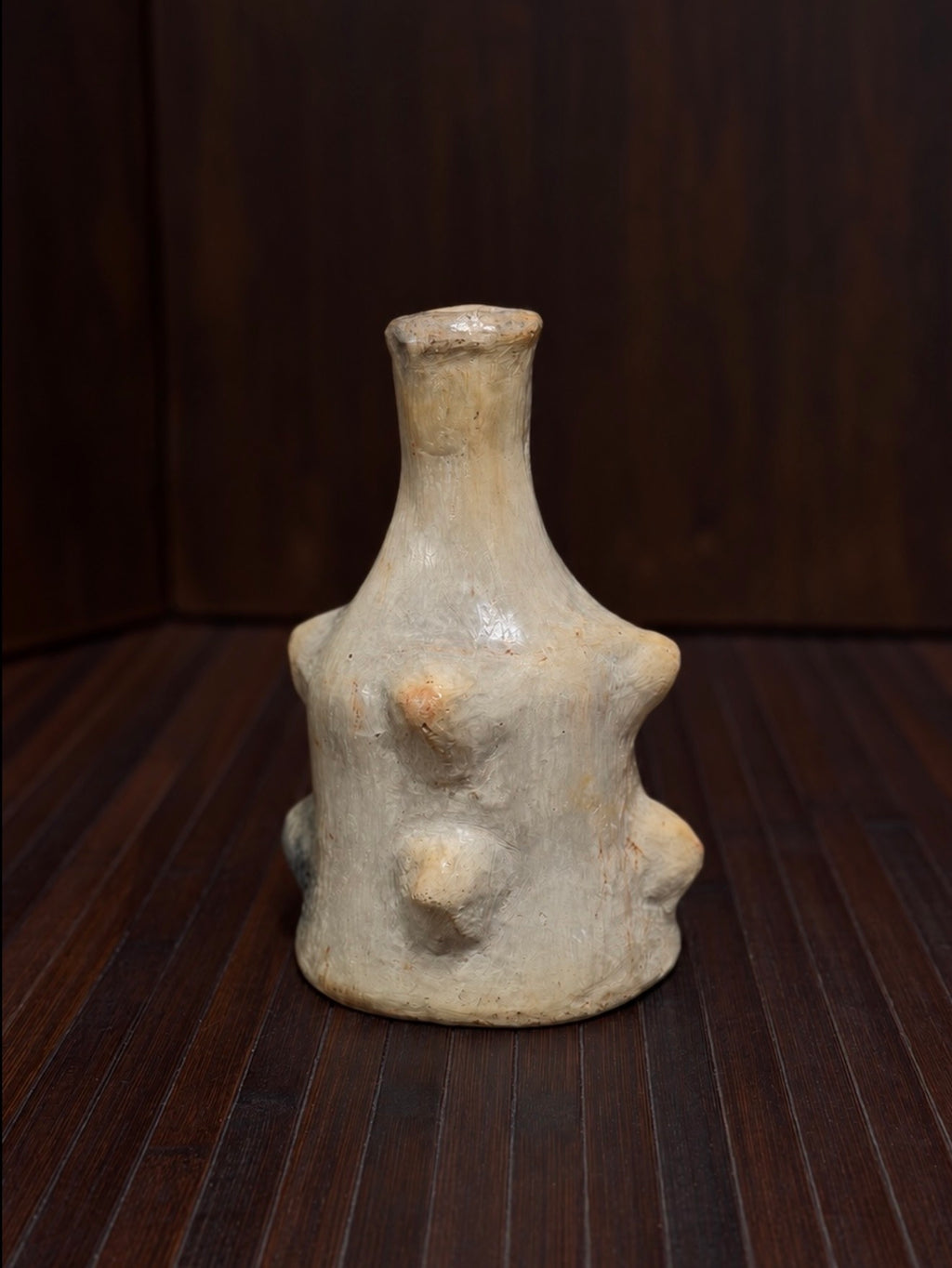 Handcrafted Sejnane Sculptural Vase