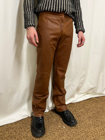 Leather trousers