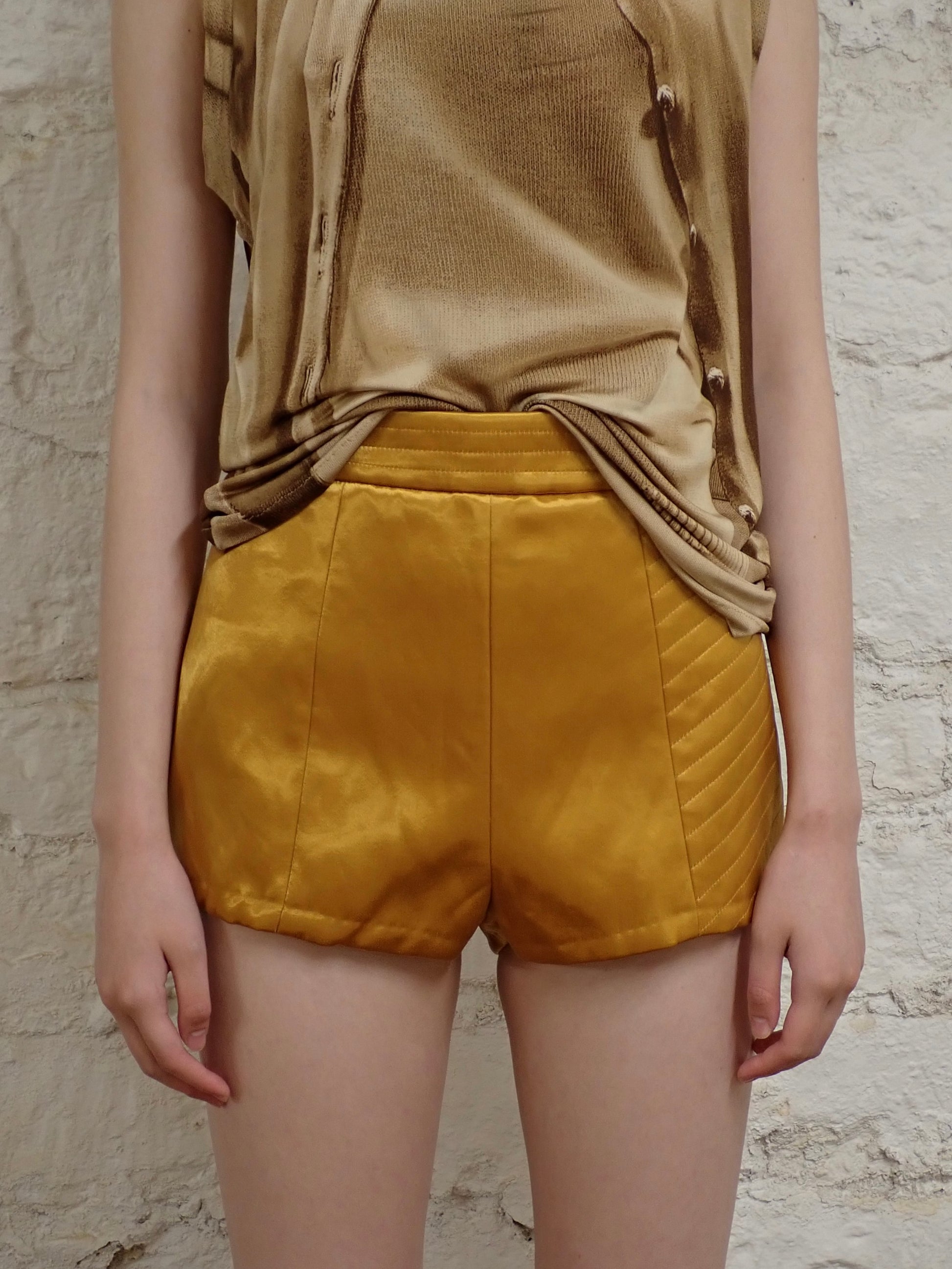 Dries Van Noten satin shorts