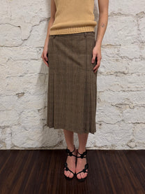 Tartan skirt