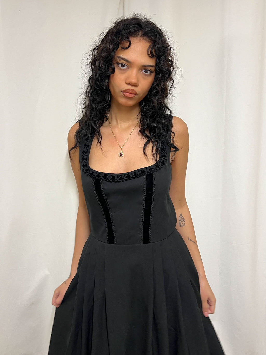 Maxi victorian dress