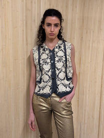 Silk vest