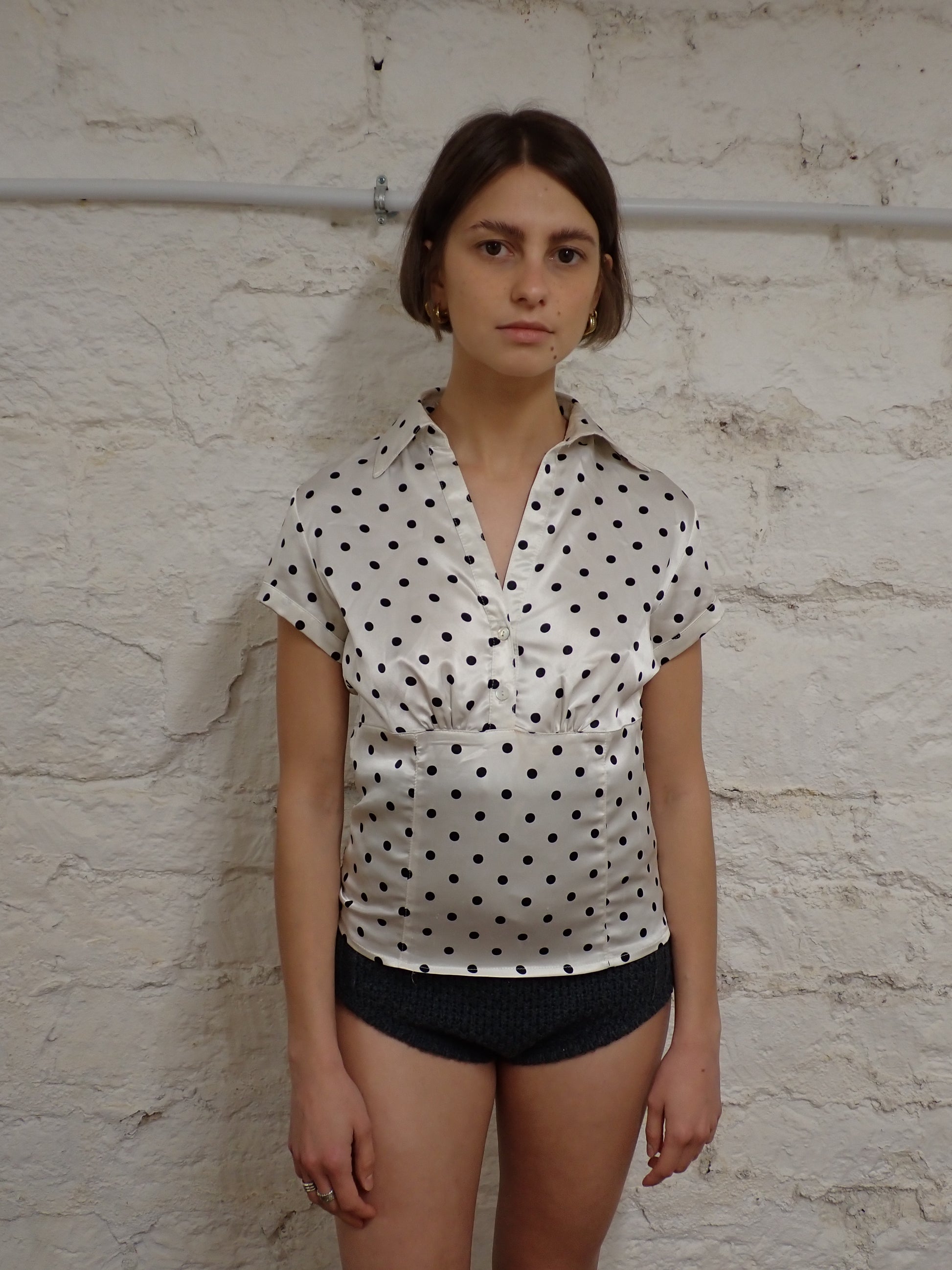 Polka dot shirt