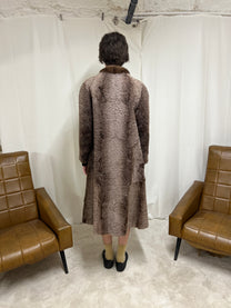 Astrakan fur coat