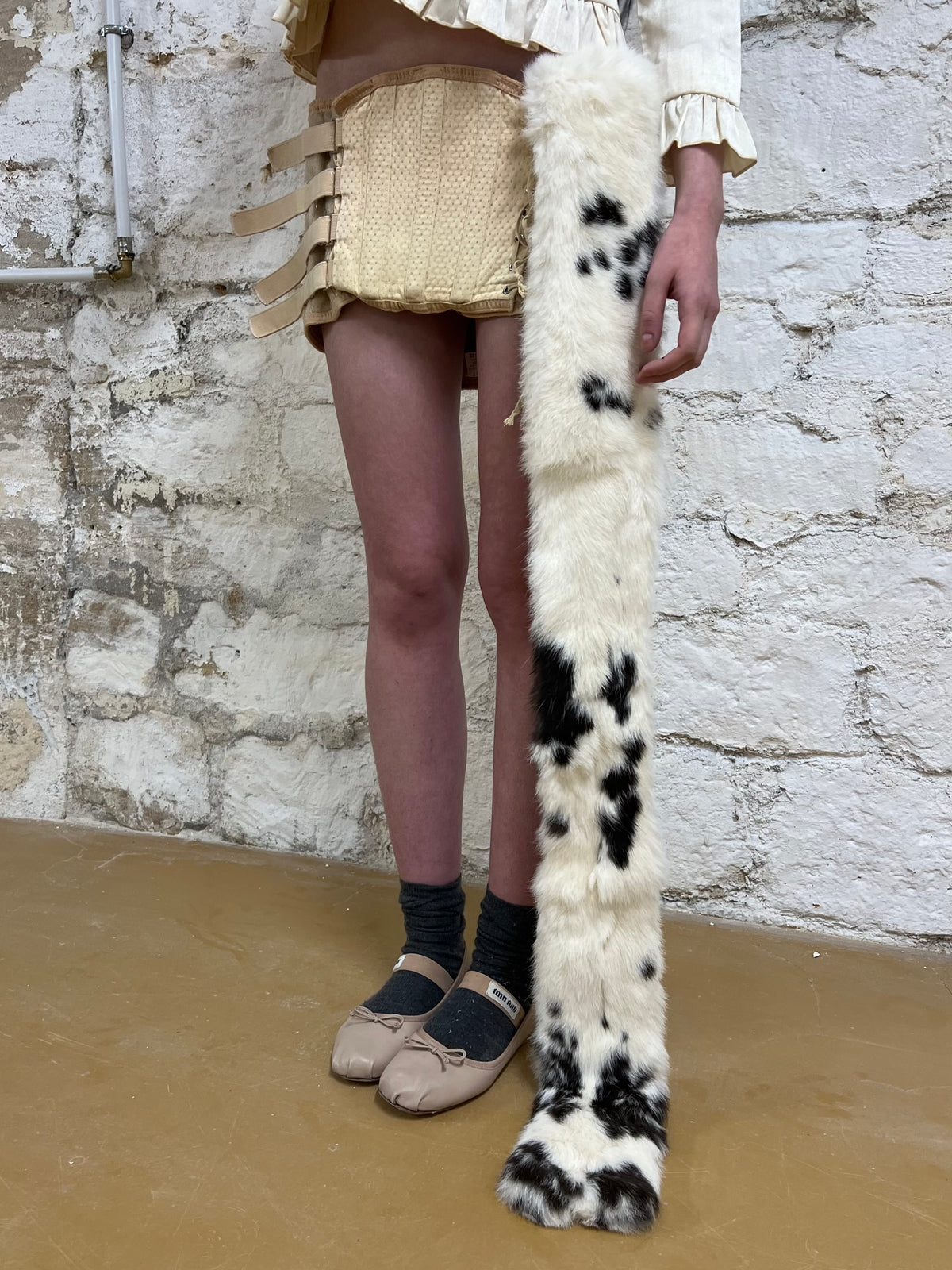 Genuine fur stole
