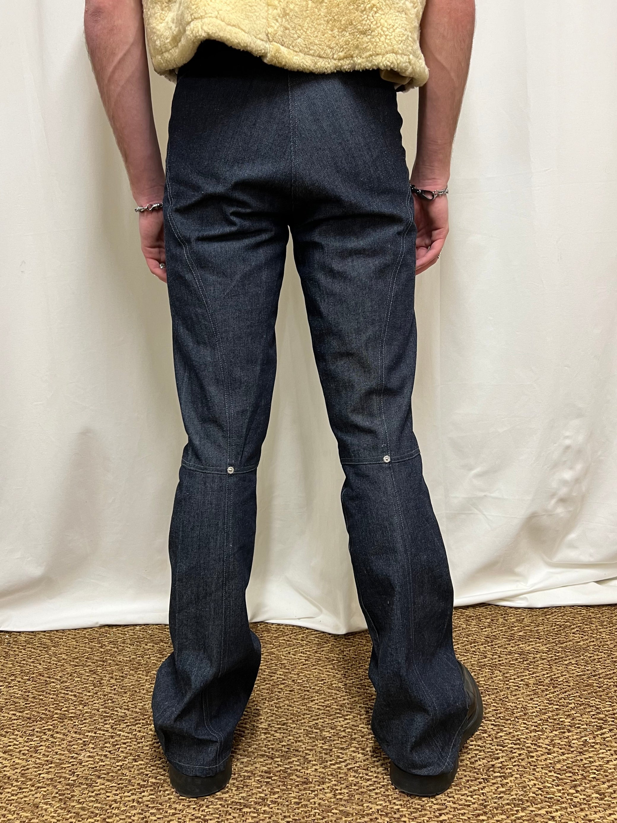 Flared jeans