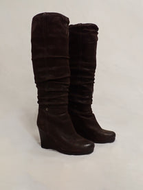 Prada knee-high boots