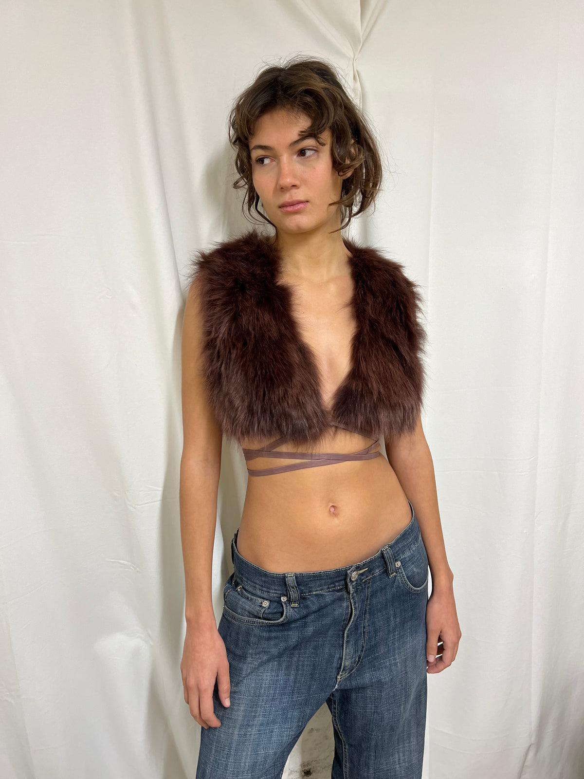 Fur top