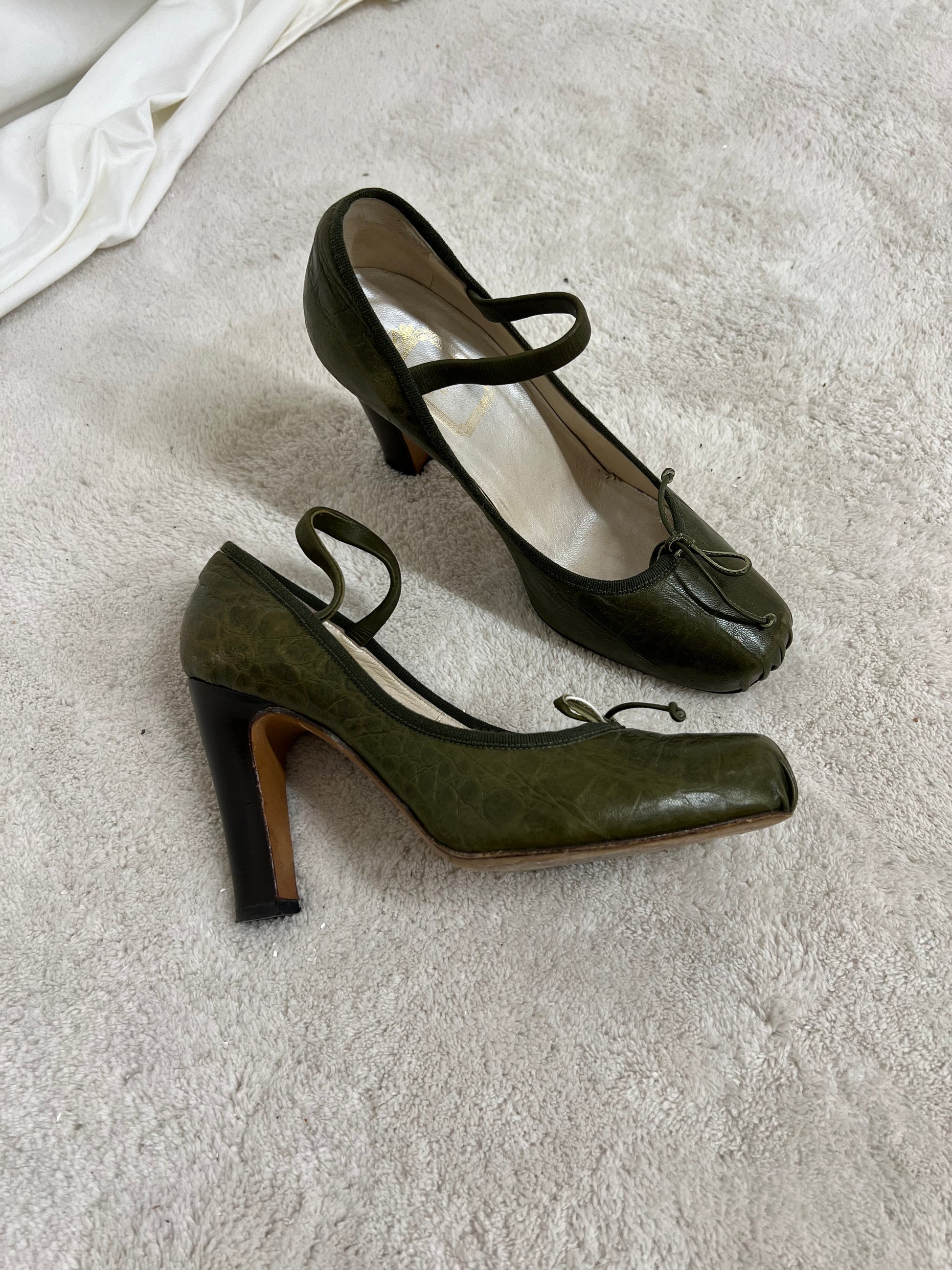 Dior heeled ballerinas