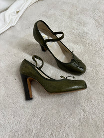 Dior heeled ballerinas