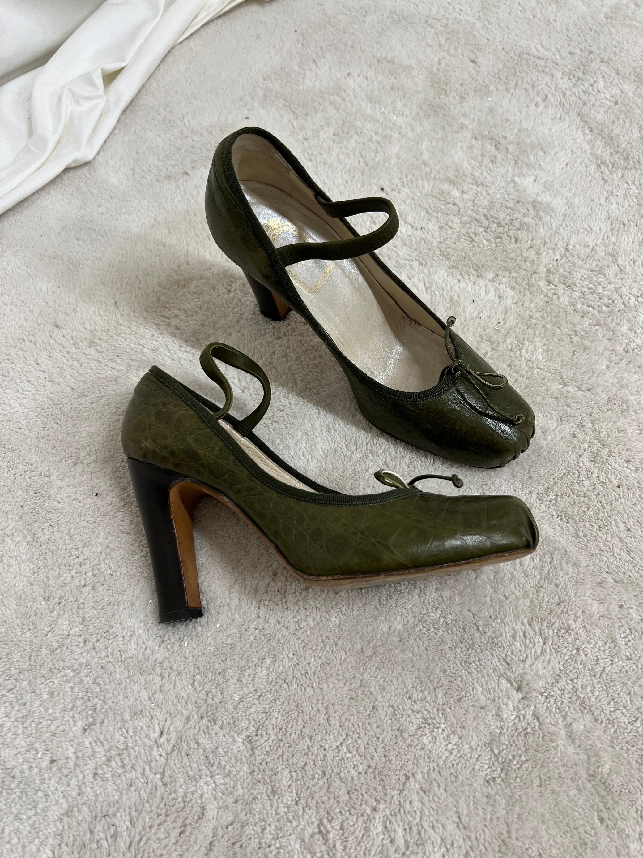 Dior heeled ballerinas