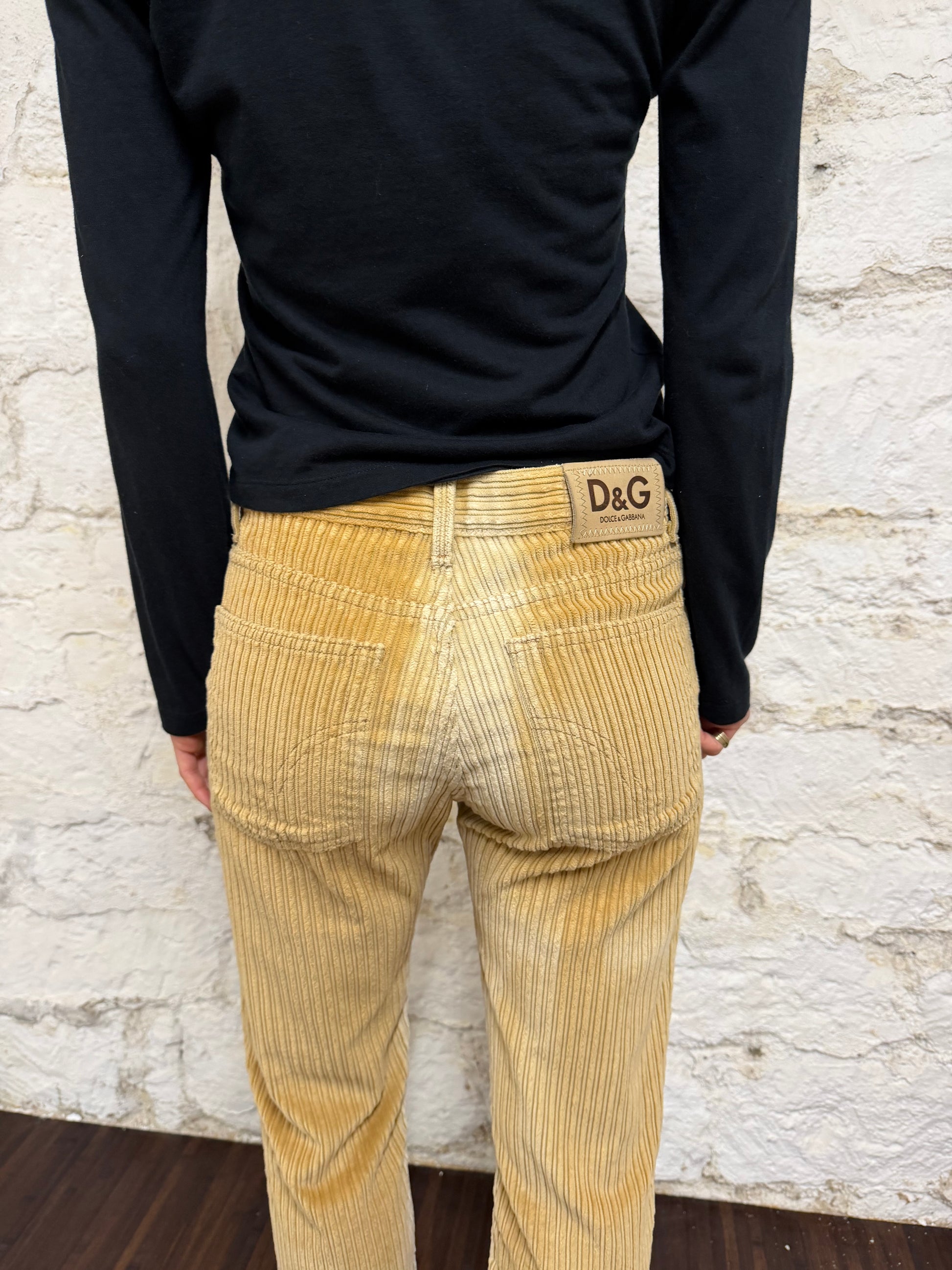 D&amp;G corduroy trousers