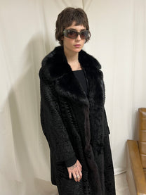 Astrakan coat