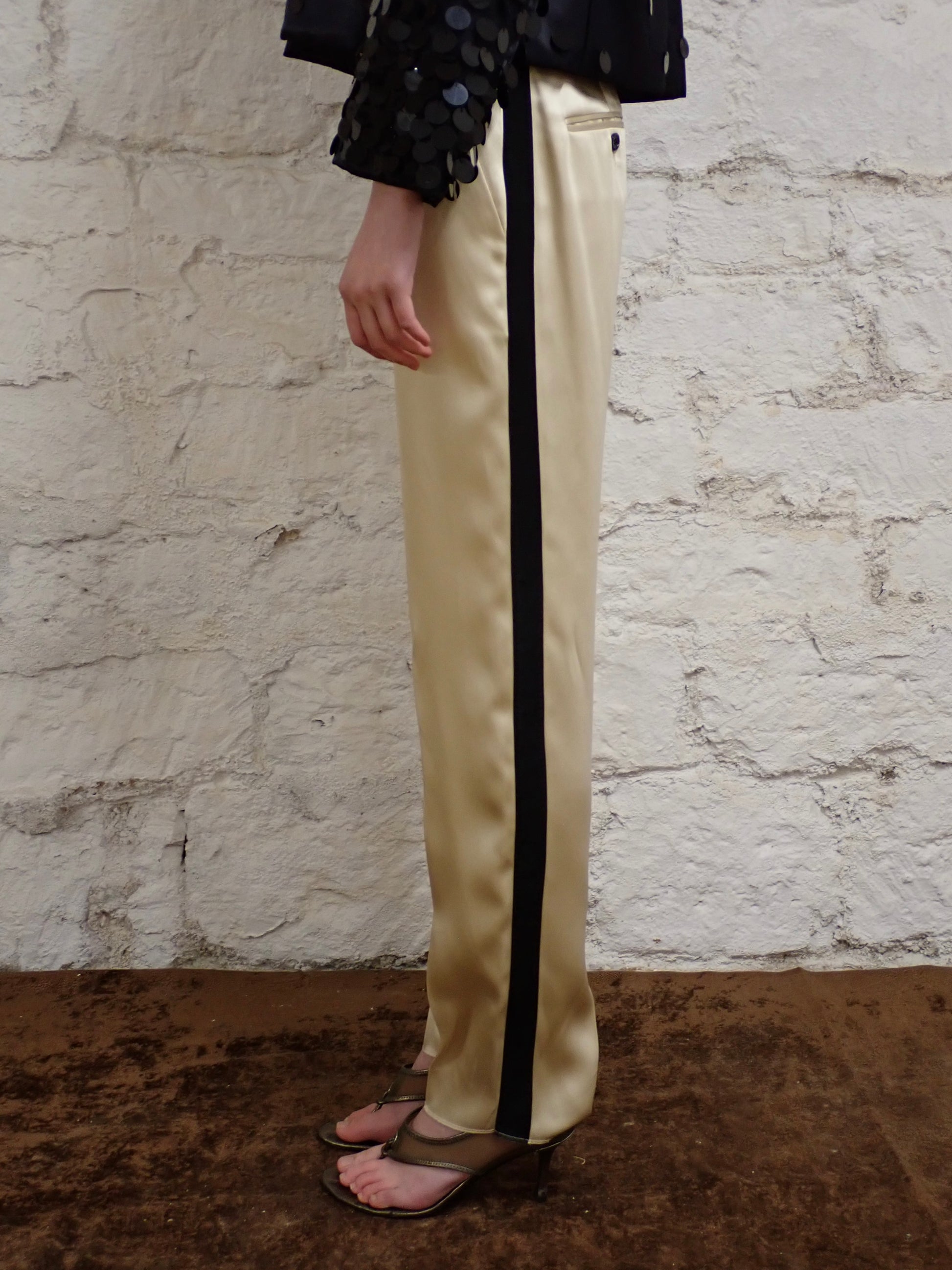 Dolce &amp; Gabbana satin pants