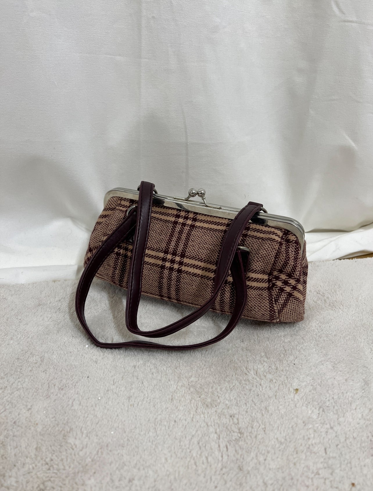 Tartan clutch