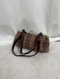 Tartan clutch