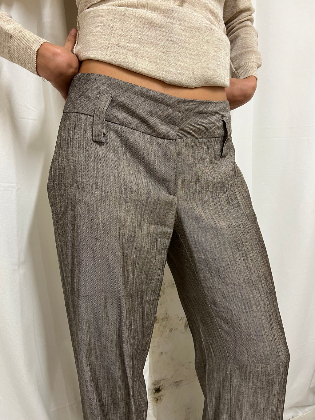 Grey trousers