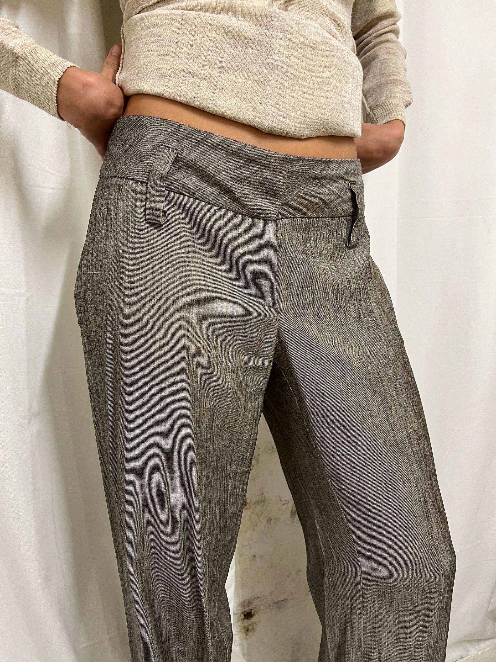 Grey trousers