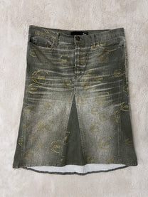Just Cavalli denim skirt