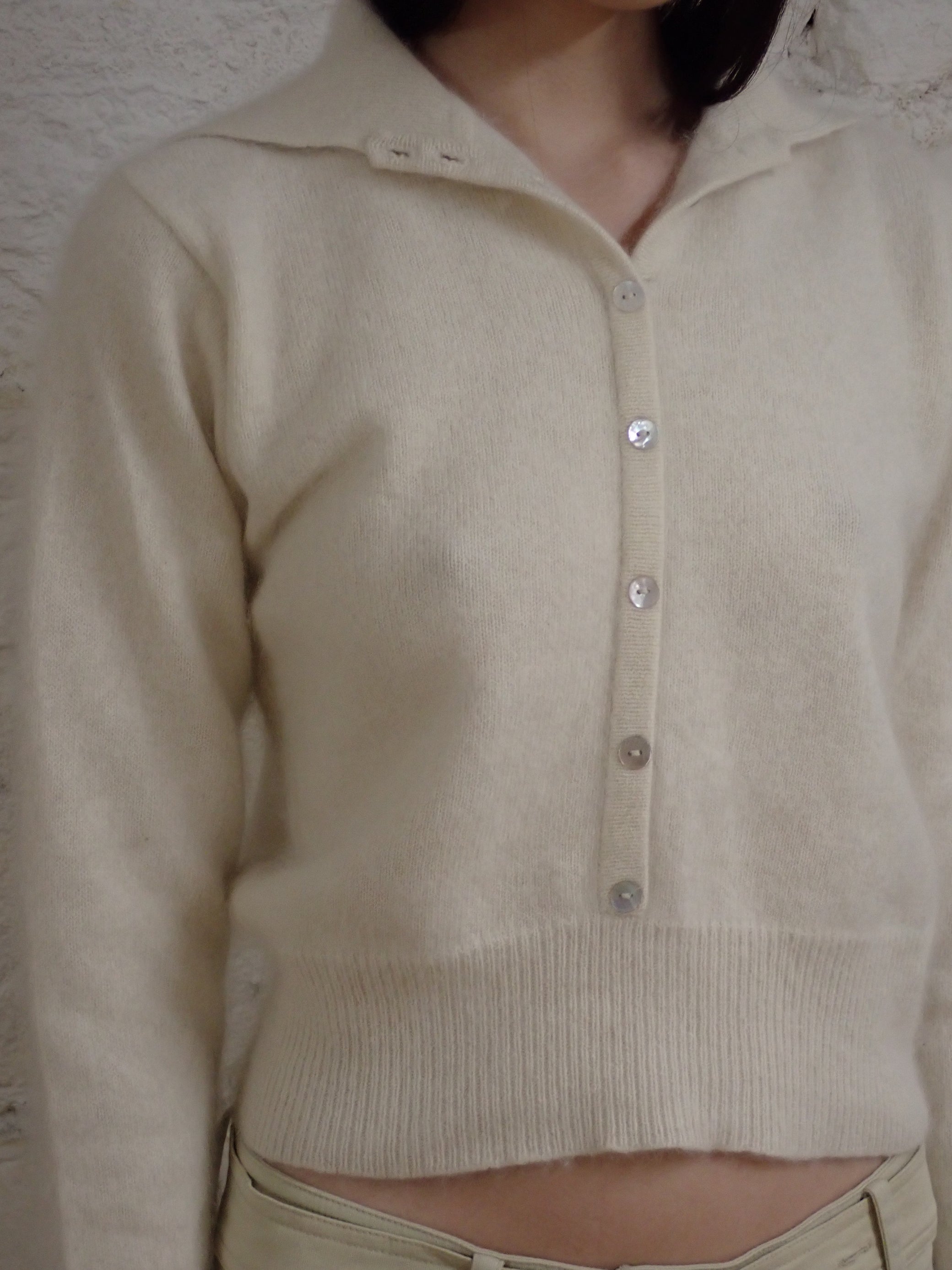 Cachemire blend polo