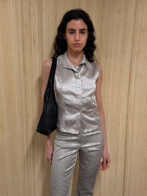 Satin shirt