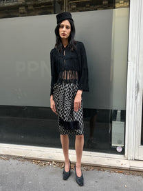 Checkered skirt